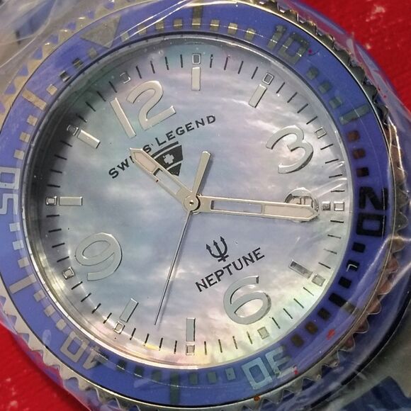 Swiss Legend Neptune Watch Mother Of Pearl Face - Picture 8 of 10